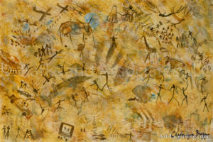 Ancient Modern Cave Painting