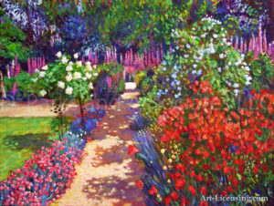 Romantic Garden Walk