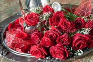 00904-Red Roses on the Tray