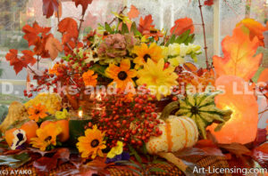 1098-Autumn Flower Arrangement