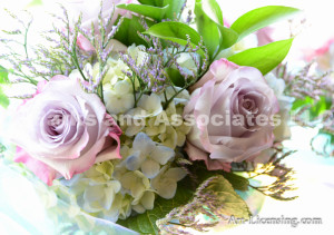 1168-Pink Roses Bouquet
