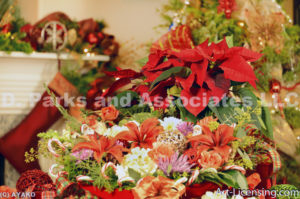 2104-Christmas Flower arrangement
