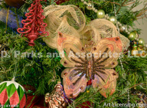 2116-Christmas Butterfly Ornament
