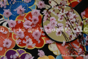 5540-Cherry Blossoms on the Kimono