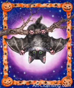 Halloween Bat Kitten