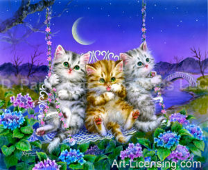 Moonlight Swing Kittens