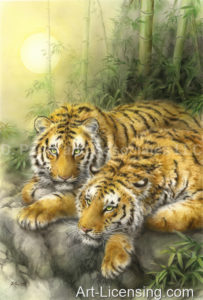 Tiger-Forest Morning