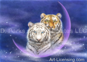 Yellow and White Tiger-Milkyway