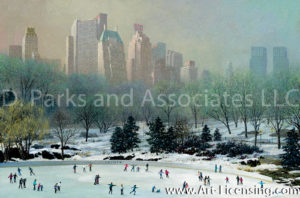 New York-Central Park Ice Rink-by Alexander Chen