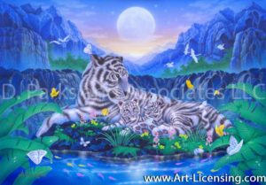 White Tiger-Mother and Childrean 2