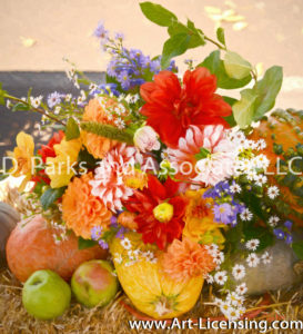 0474SART-Dahlia Bouquet