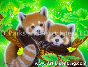 Good Friends-Red Pandas